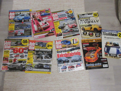 Autolehtiä 2002 - 2014.