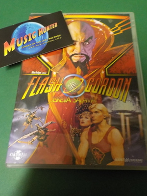 FLASH GORDON - ISKEVÄ SALAMA SUOMI PAINOS DVD (w)