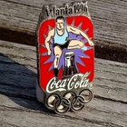 Atlanta -1996 Pinssi, Kookas. Halkaisija - 33mm. Hyväkuntoin - pikkukuva 2