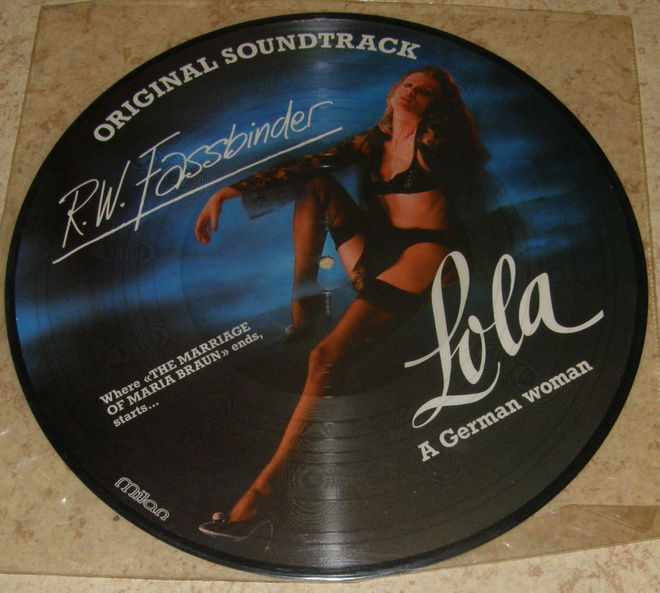 Lola a German woman soundtrack - LP pic disc