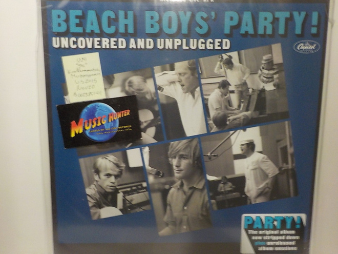 BEACH BOYS - PARTY UNCOVERED AND UNPLUGGED UUSI LP