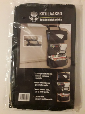 Selkänojalokerikko autoon tms.