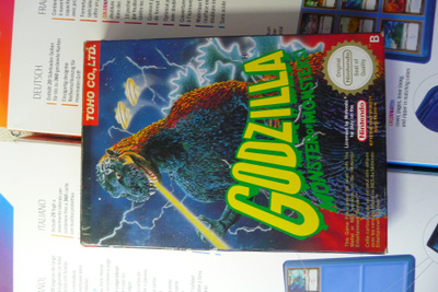 Nes - Godzilla- CIB PAL B