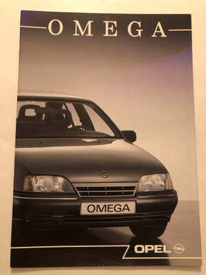 Myyntiesite - Opel Omega - 1987