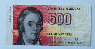 Suomi:  500mk, 1986