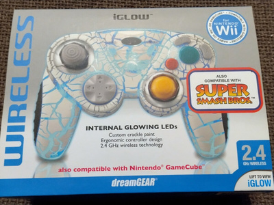 GameCube langaton ohjain DreamGear iGLOW