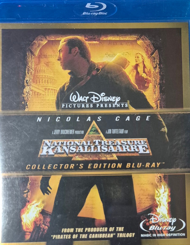National Treasure - Kansallisaarre -Blu-Ray
