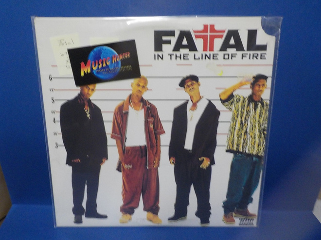 FATAL - IN THE LINE OF FIRE M-/EX 2LP