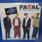 FATAL - IN THE LINE OF FIRE M-/EX 2LP - pikkukuva 1