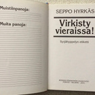 SEPPO HYRKÄS: VIRKISTY VIERAISSA! - pikkukuva 3
