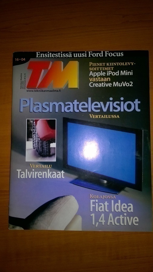Tekniikan Maailma lehti Nro 16/2004