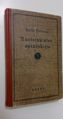 Hulda Partanen : Ruotsinkielen opintokirja : sanastoineen...
