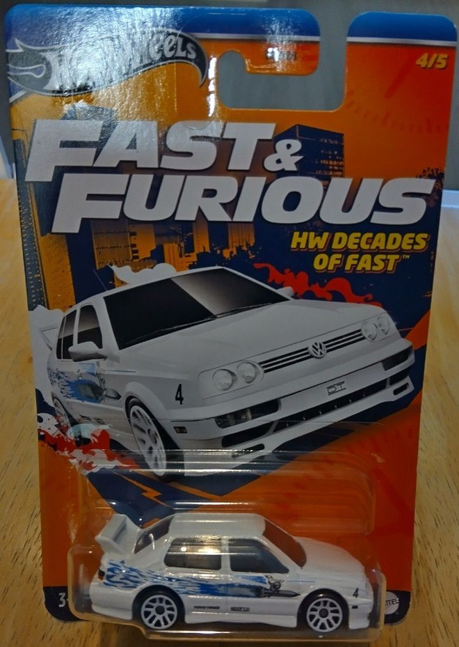 VW Jetta III / Vento Sedan 4 Door White 1998 Hot Wheels 1:64
