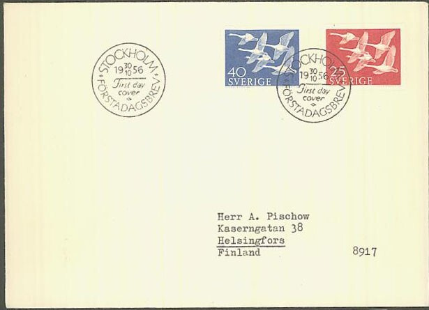 Ruotsi Mi 416-7 FDC