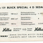 Purkkakuva Hellas Autosarja n:o 109 BUICK SPECIAL 4 D SEDAN - pikkukuva 2