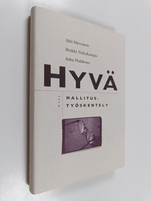 Heikki Niskakangas ym. : Hyvä hallitustyöskentely