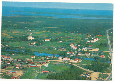 PYHÄJOKI - Karhumäki ilmakuvakortti
