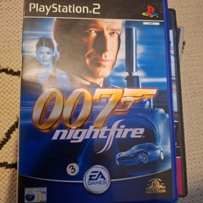 PS2 007 Nightfire + kotelo ja ohjeet