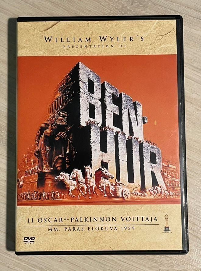 William Wyler: BEN-HUR (1959) 11 Oscarin voittaja!