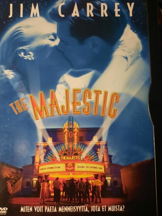 THE MAJESTIC  DVD Jim Carrey
