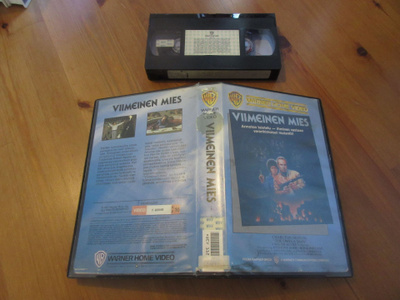 Viimeinen mies (Warner) VHS FIx Charlton Heston OMEGA MAN