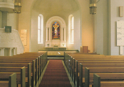 KIRKKOKORTTI - LAPPEENRANNAN KIRKKO - SISÄKUVA