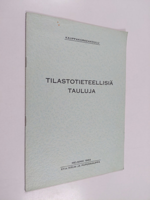 Tilastotieteellisiä tauluja