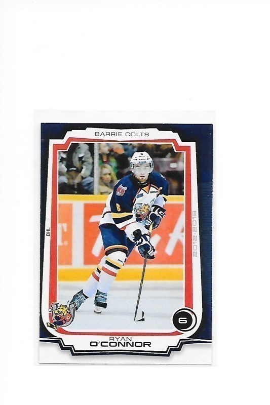 2012-13 Barrie Colts #5 Ryan O`Connor KooKoo farmi