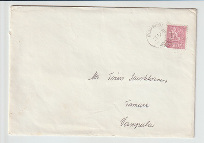 Postileima, POMARKKU  21.12.1970