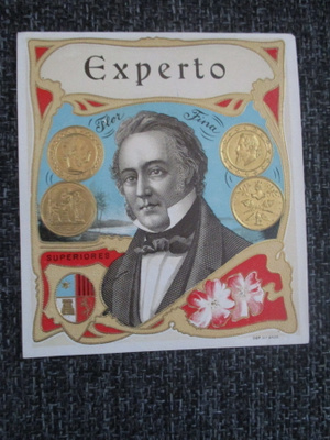 VANHA SIKARI ETIKETTI - EXPERTO  (K15-S97)