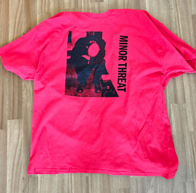 Minor Threat t-paita (uusi)