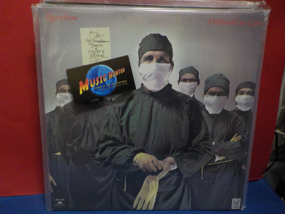 Rainbow - Difficult To Cure M-/M- LP