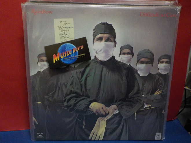 Rainbow - Difficult To Cure M-/M- LP