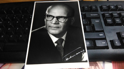 Presidentti Urho Kekkonen valokuva 18x11 26/10
