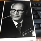 Presidentti Urho Kekkonen valokuva 18x11 26/10 - pikkukuva 1