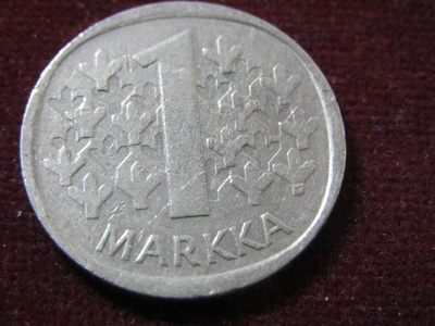 1 markka 1975