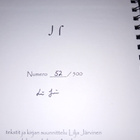 Lilja Järvinen : Puolet petäjäistä ( SIS POSTIKULU ) SIGNED - pikkukuva 2