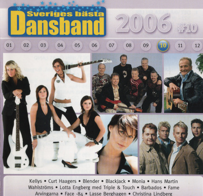 Sveriges Bästa Dansband - 2006 - Vol. 10 CD