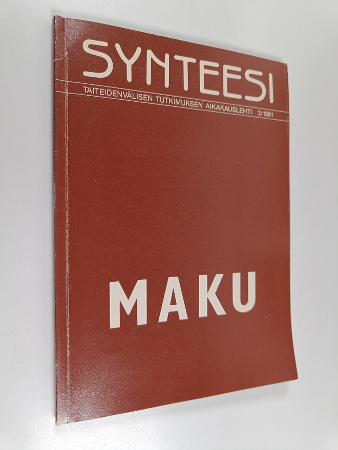 Synteesi : taiteiden välisen tutkimuksen aikakauslehti 3/...
