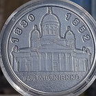 Helsinki Helsingfors 1550/ Tuomiokirkko 1830-1852. Hopeaväri - pikkukuva 5