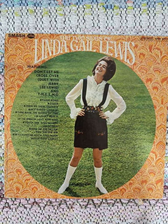 LINDA GAIL LEWIS- The Two Sides Of LP US -69 NIMMARILLA