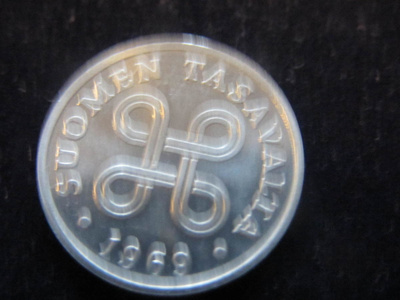 1 penni 1969