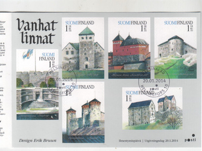 2014 Linnat arkki leimattuna