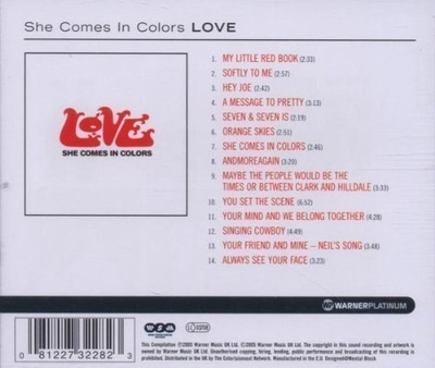 LOVE - SHE COMES IN COLORS