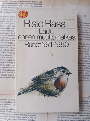 Risto Rasa - Laulu ennen muuttomatkaa (nid.)