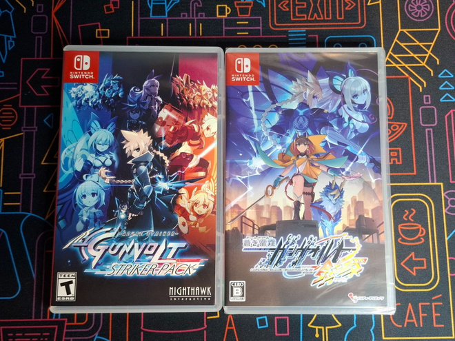 Azure Striker Gunvolt Striker pack (1+2) & 3 Nintendo Switch