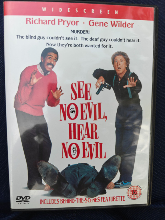  Syyttömät silminnäkijät (See No Evil,Hear No Evil(1989) DVD
