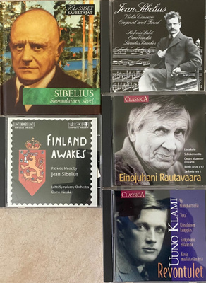 Suomalaista klassista musiikkia cd’t, 5kpl