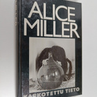 Alice Miller : Karkotettu tieto - pikkukuva 1