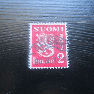 M30 Leijonamerkki 2mk punainen 1936